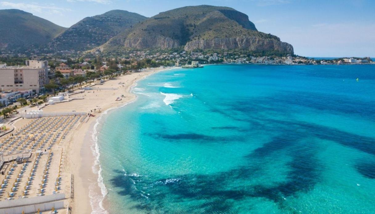 Casa Viola Elegante E Sul Mare Di Mondello Διαμέρισμα Παλέρμο Εξωτερικό φωτογραφία